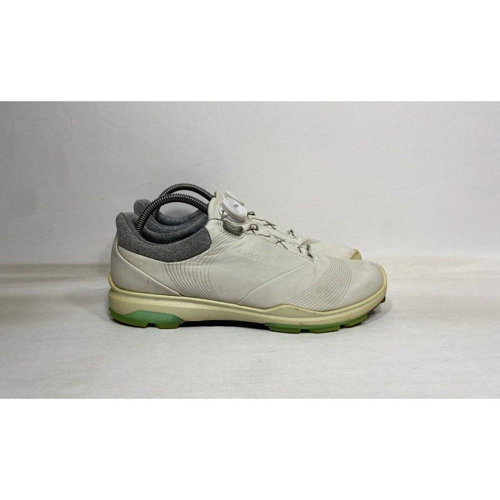 Ecco Biom Hybrid 3 BOA Gore-Tex Yak Golf Shoes White Green Women’s Size 10